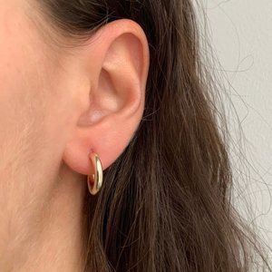 Gold Hoop Earrings
